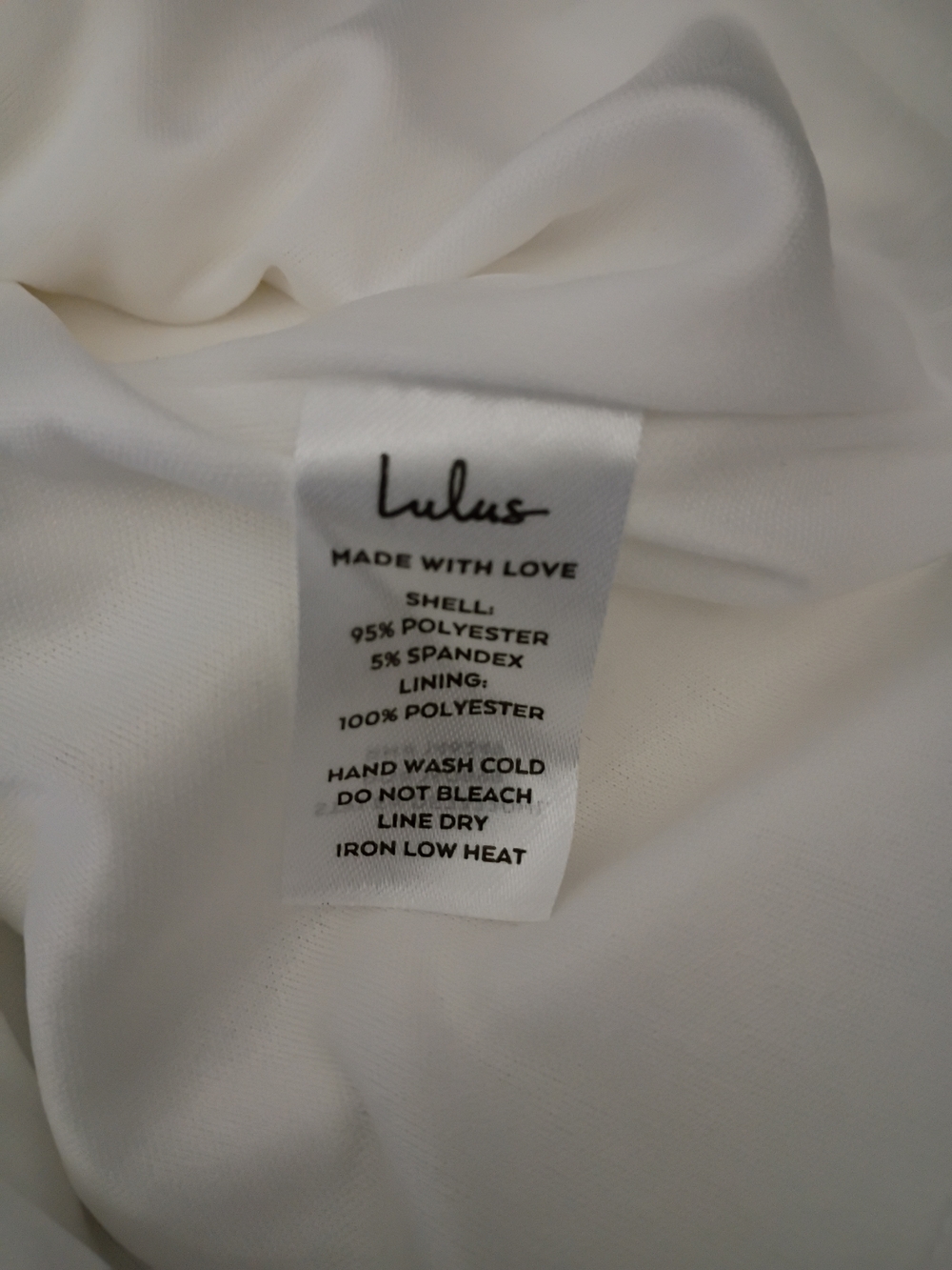 Lulus White Ruffle Sleeve Bodycon Mini Dress Size Medium - Flaw (Fixable) - Picture 8 of 9